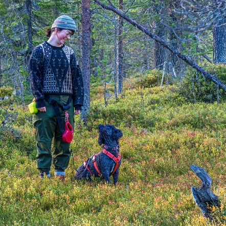 Dame mit Hund (Ralf Hering)