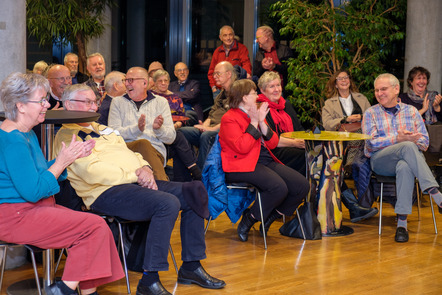 Amüsant war es auch - schön so (Foto Thomas Scharfstädt)